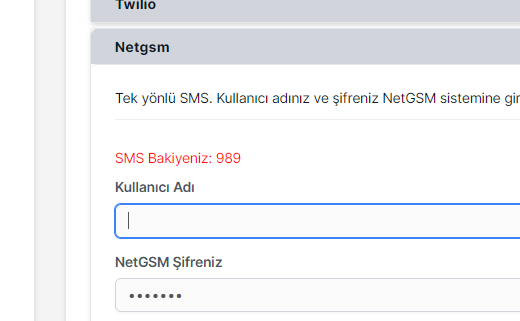 Web Doktoru - Perfex CRM – NetGSM SMS Modülü
