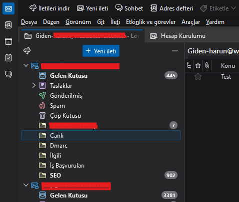 Web Doktoru - Mozilla Thunderbird E-posta Ekleme
