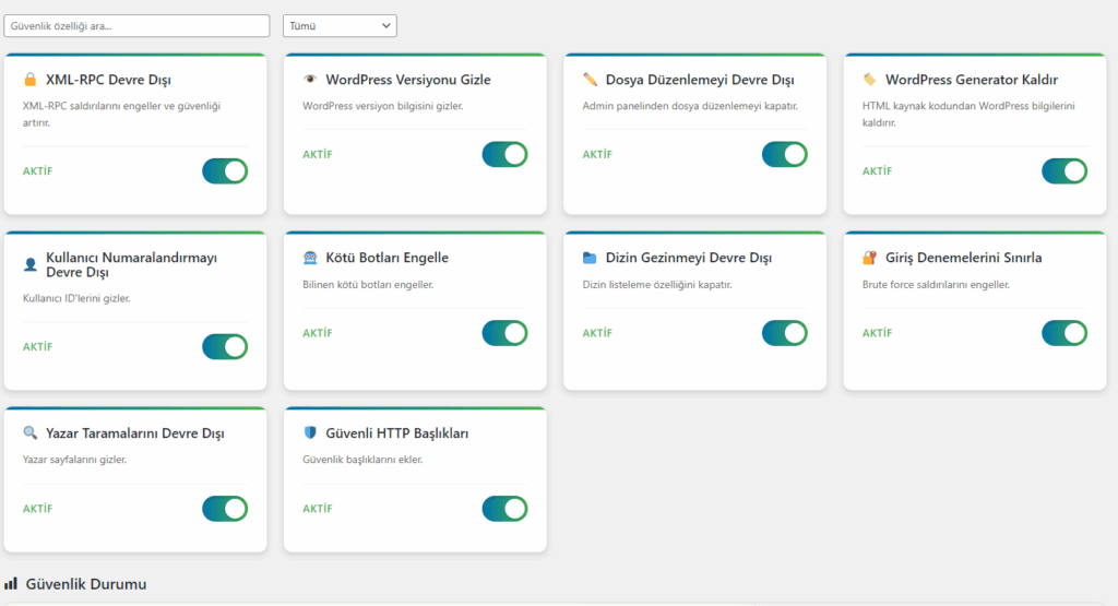 Web Doktoru - WebDoktoru Security: WordPress Siteniz İçin Basit, Hızlı ve Etkili Güvenlik